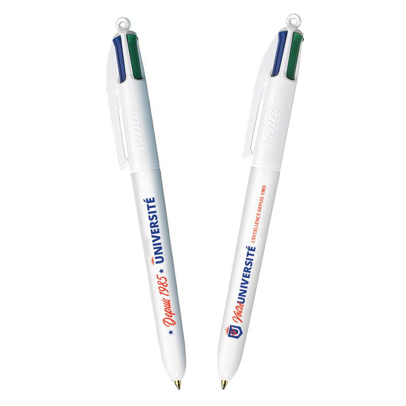 Stylo bille bic 4 couleurs personnalisé - Fab France - BIC 4